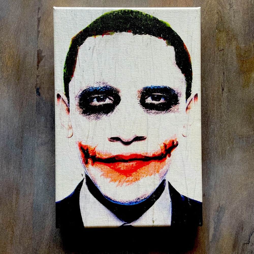 Studio Manhattan Small Obama Joker Mashup Picture